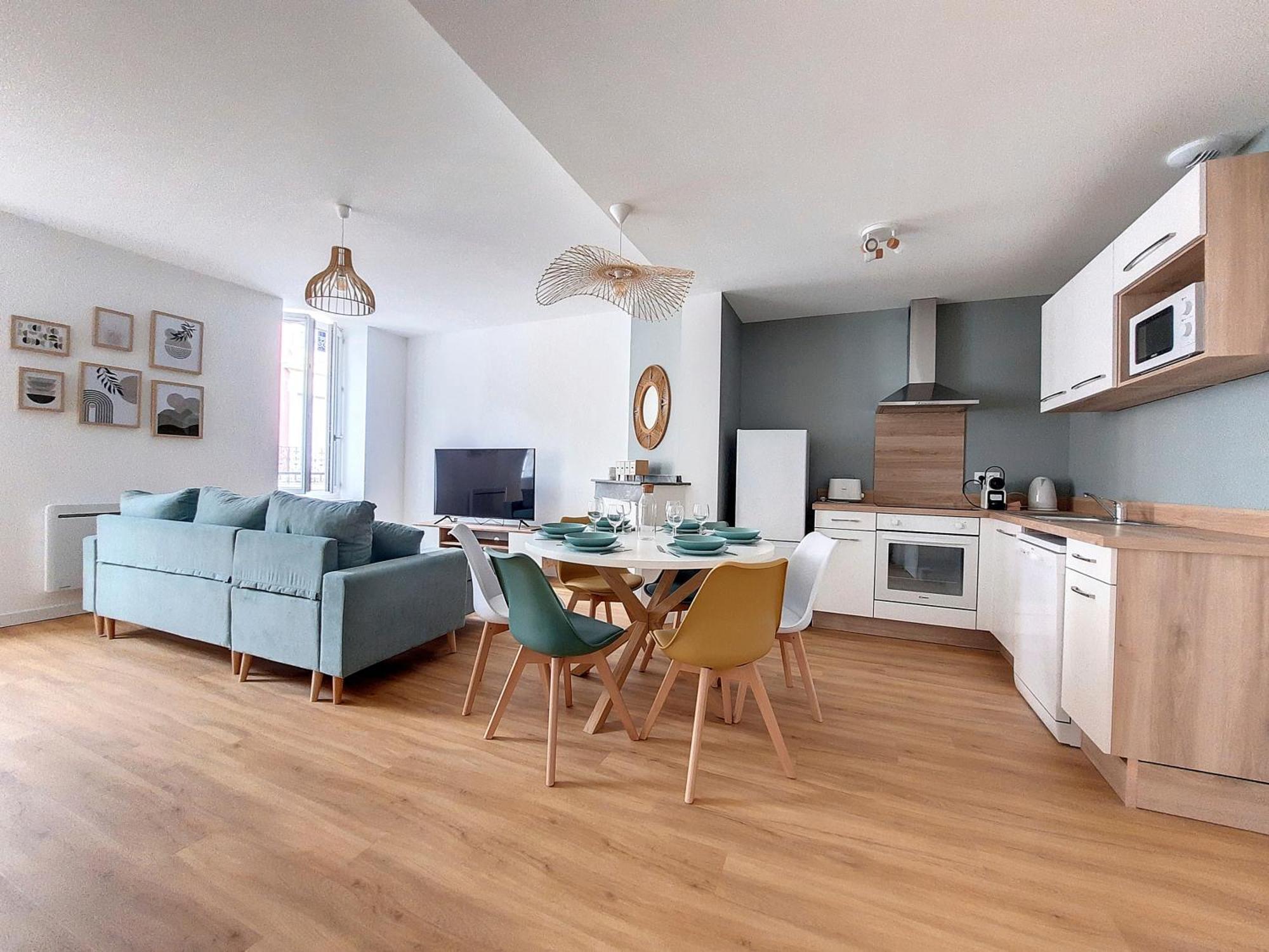 Le Nordique - 2 Chambres - Fibre Wifi - Netflix - Menage Inclus Tarbes Luaran gambar