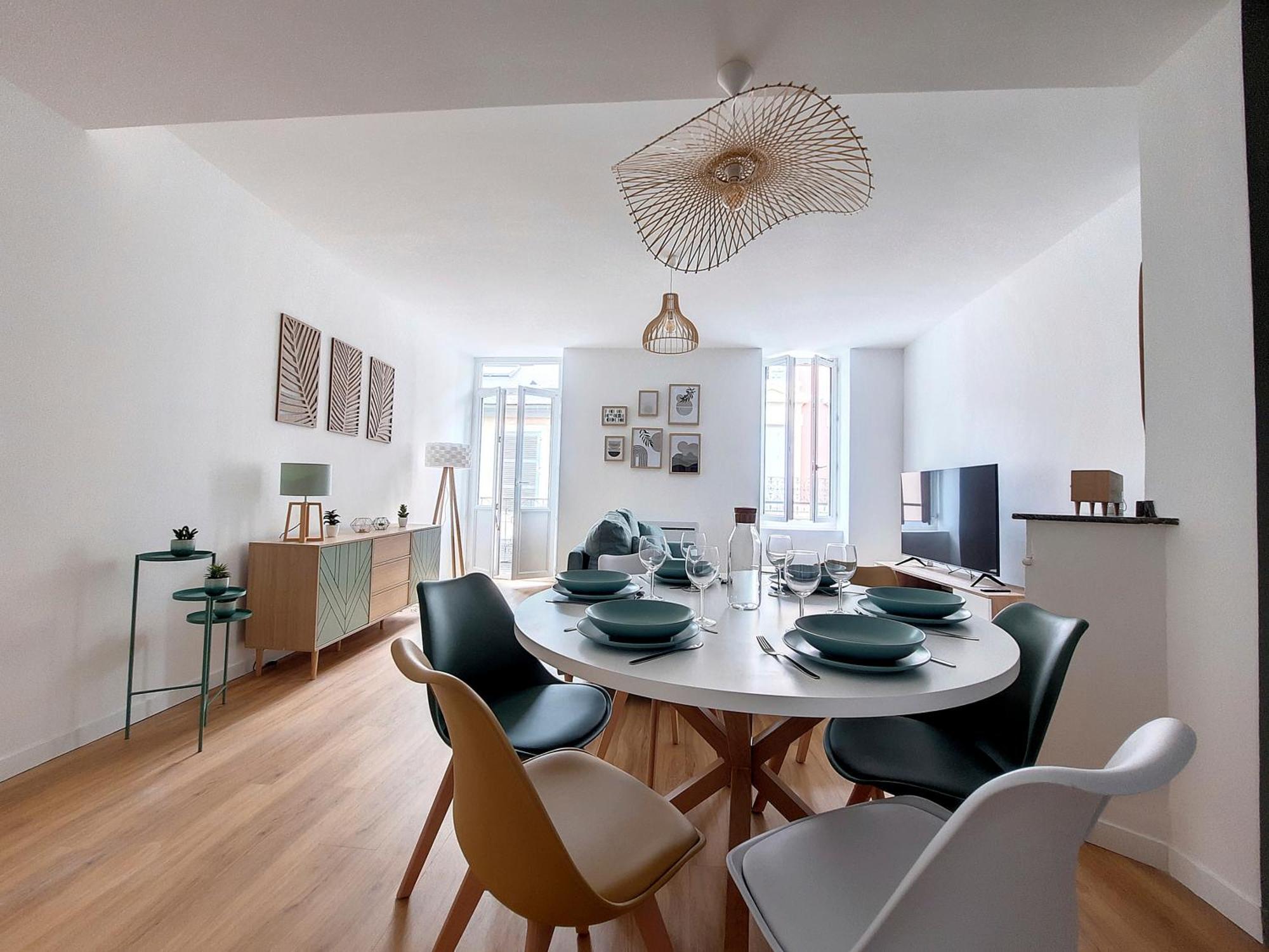 Le Nordique - 2 Chambres - Fibre Wifi - Netflix - Menage Inclus Tarbes Luaran gambar